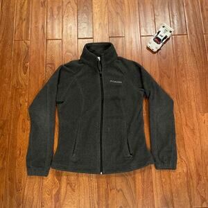 Black columbia fleece jacket